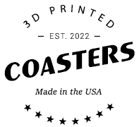3D Printed Coasters - Logo