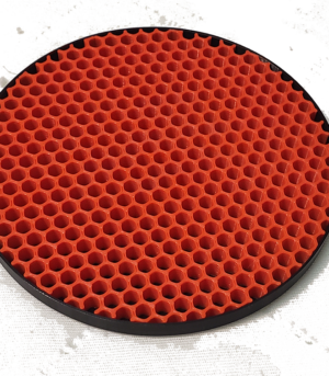 High quality Red Mesh coaster